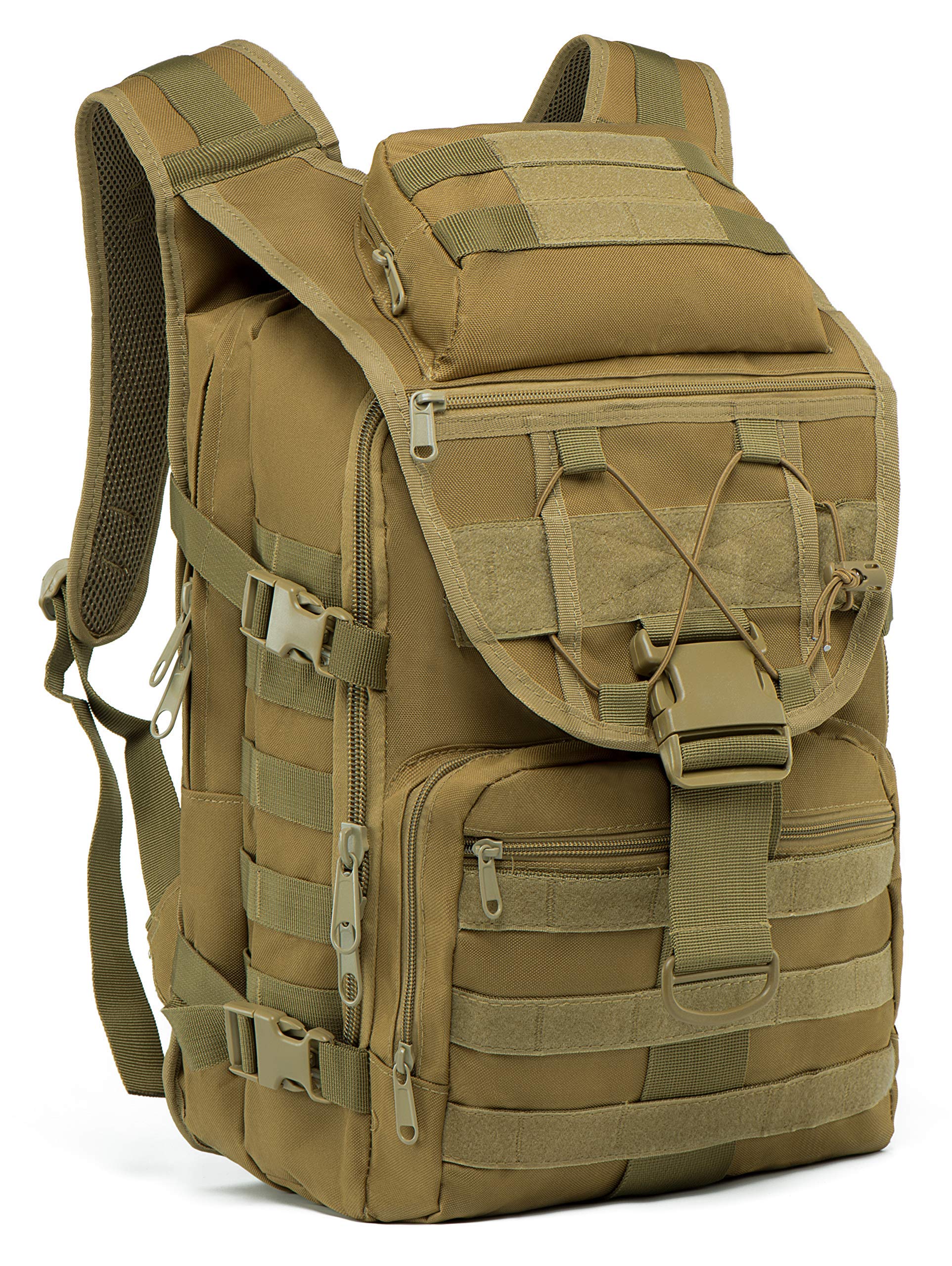 VURGER40L Tactical Military Backpack Large Molle Rucksack Assault Daypack for Men Women Camping Hiking Hunting Trekking