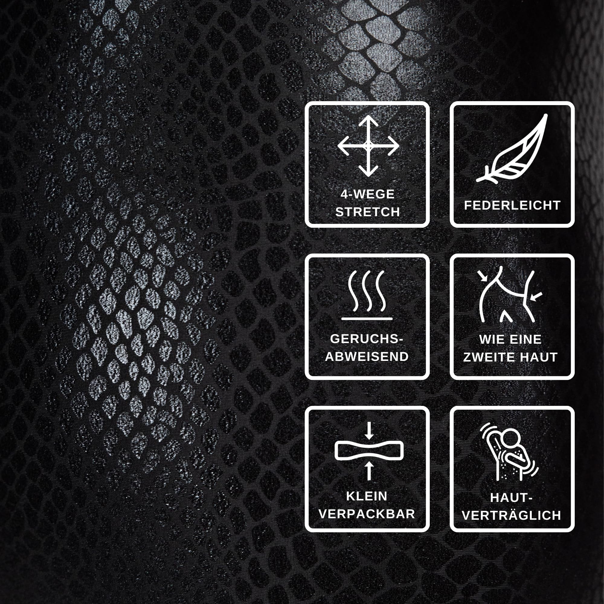 Kapow Meggings Herren-Leggings in Metallic-Optik, glänzende 4-Wege-Stretch-Tights für Festivals, Raves, Clubwear, Cosplay und Streetwear