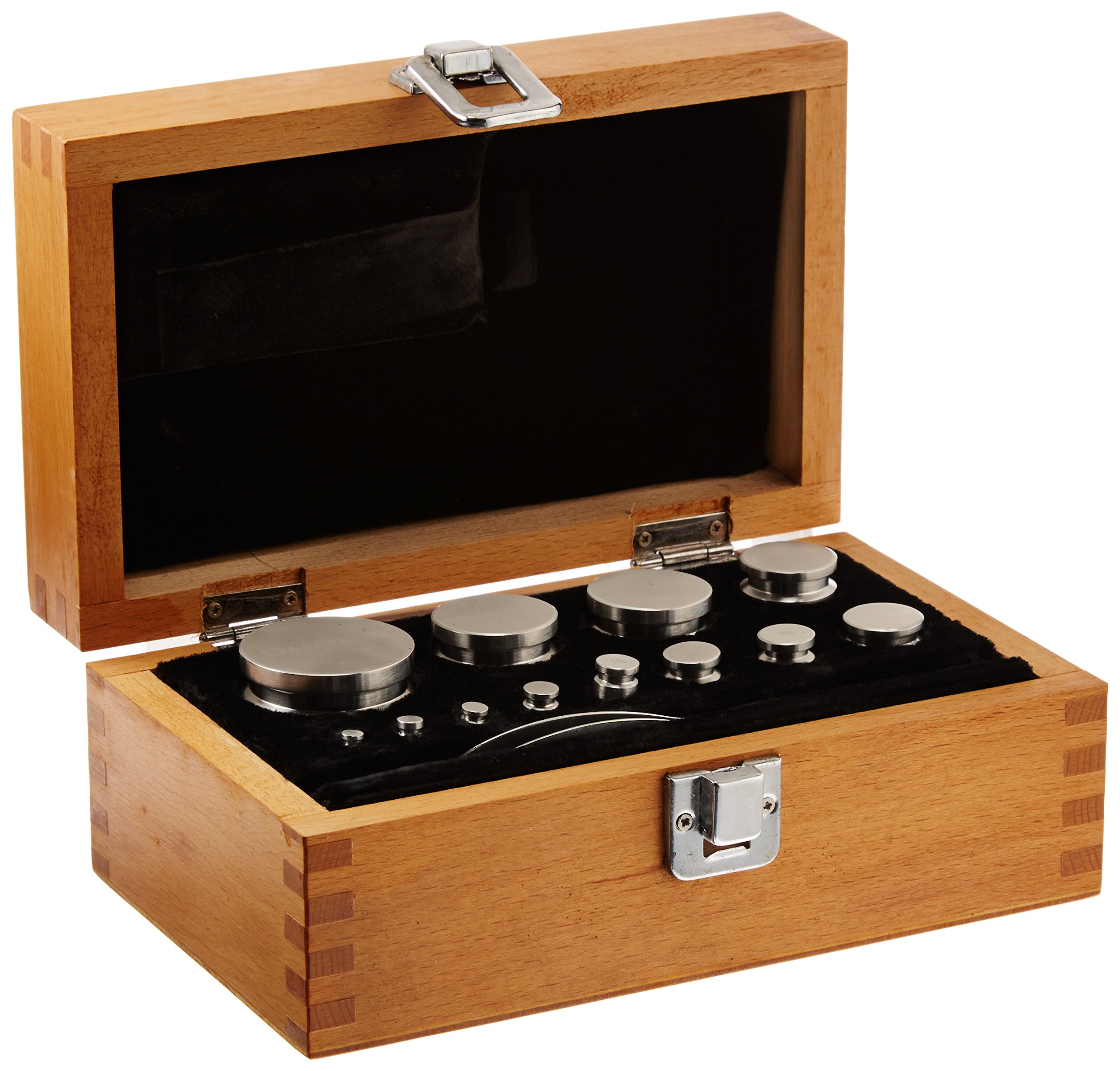 OHAUS 80850114 Stainless Steel Class 6 Calibration Mass Set, 1 g to 500 g Weight Range