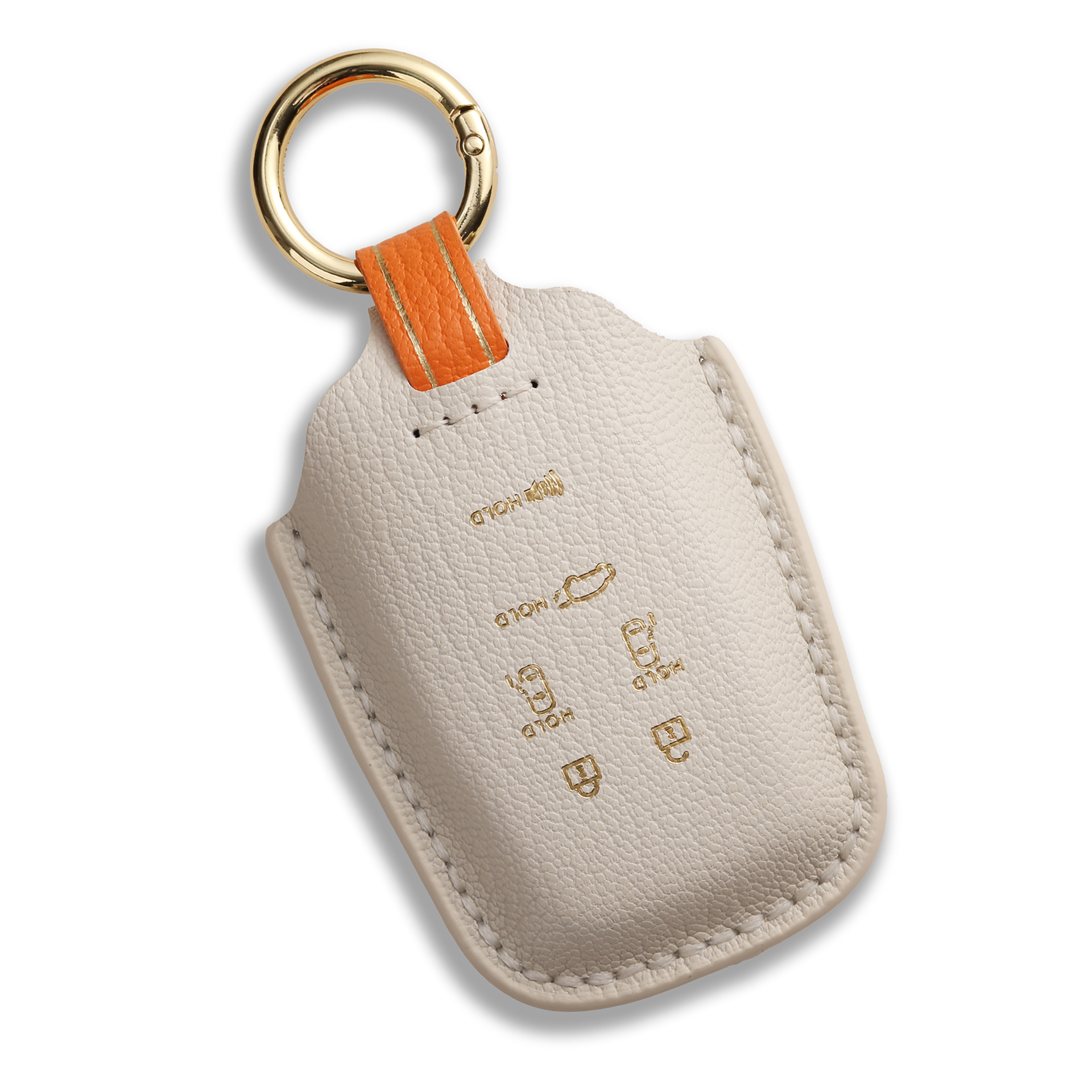 Amazon.com: Hontumax Premium Leather 6-Button Key Fob Cover Case