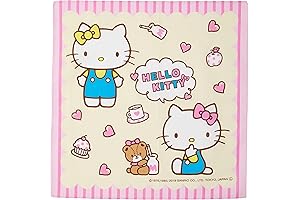 Charming Sanrio Hello Kitty Handkerchief Towel for Daily Use