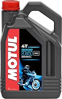 Motul 104050 3000 4T, 20 W-50, 4 L