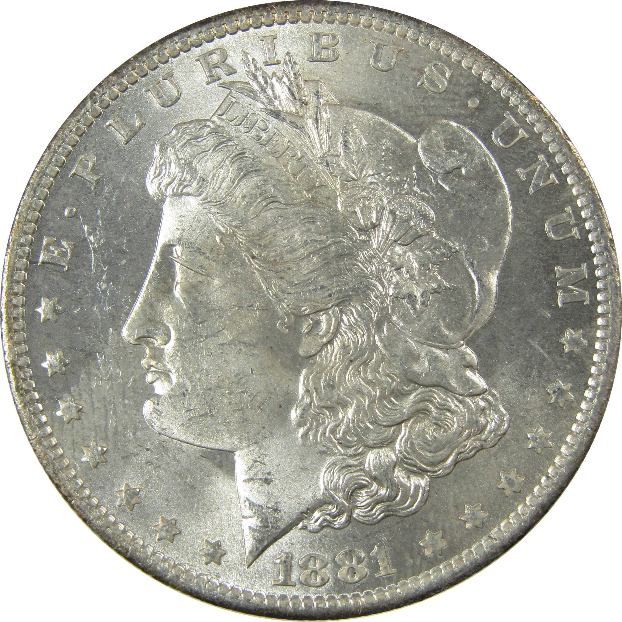 1881 O Morgan Silver Dollar Uncirculated Mint State $1 Coin SKU:CP659