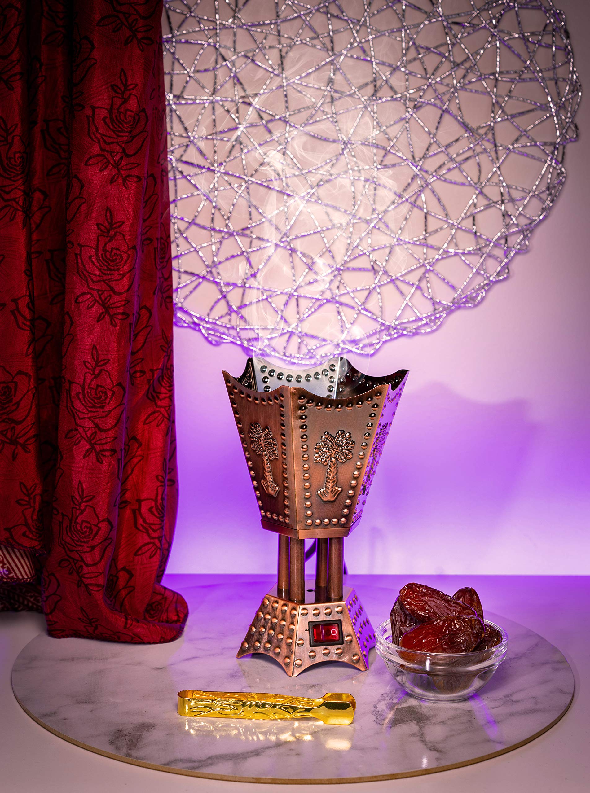 AM Bakhoor Electric Incense Burner - Oud Frankincense Resin Burner