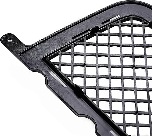 Miniatura 6 de KUAFU Parachoques delantero inferior compatible con Cadillac CTSV CoupeWagonSedan 2008-2014 Parrilla de parachoques pintado negro