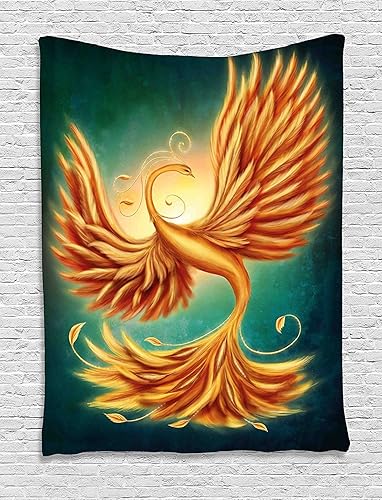 Miniatura 58 de Ambesonne Tapiz de Saguaro, Blooming Palo Verdes y Saguaros at 4 Peaks Hills Phoenix Arizona, colgante de pared para dormitorio, sala de estar