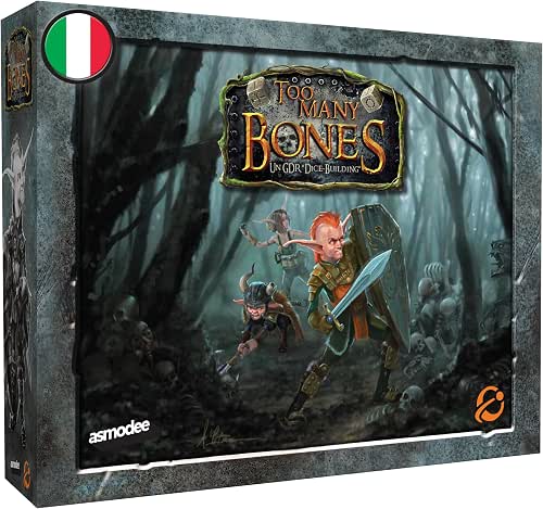 Asmodee – TOO MANY BONES – Gioco da Tavolo Collaborativo