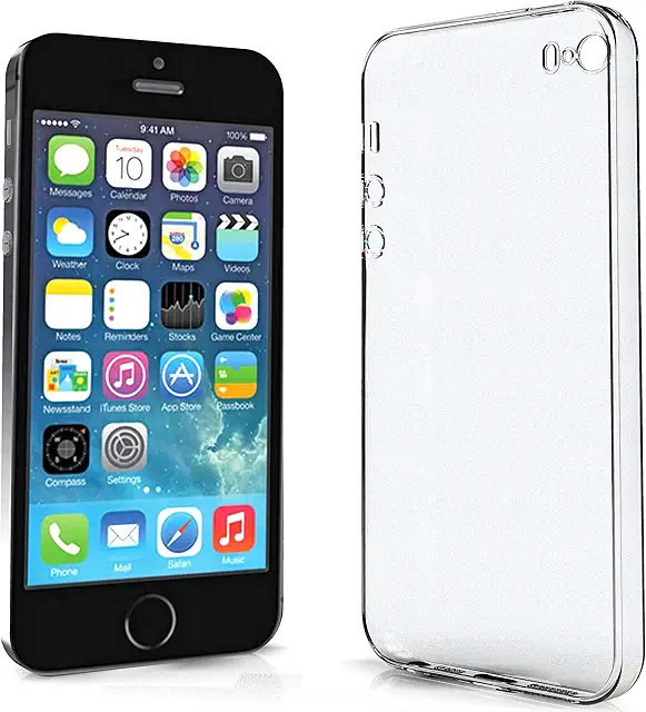 Custodia Trasparente TPU per iPhone 5/5S/SE - Cover Protettiva Sottile