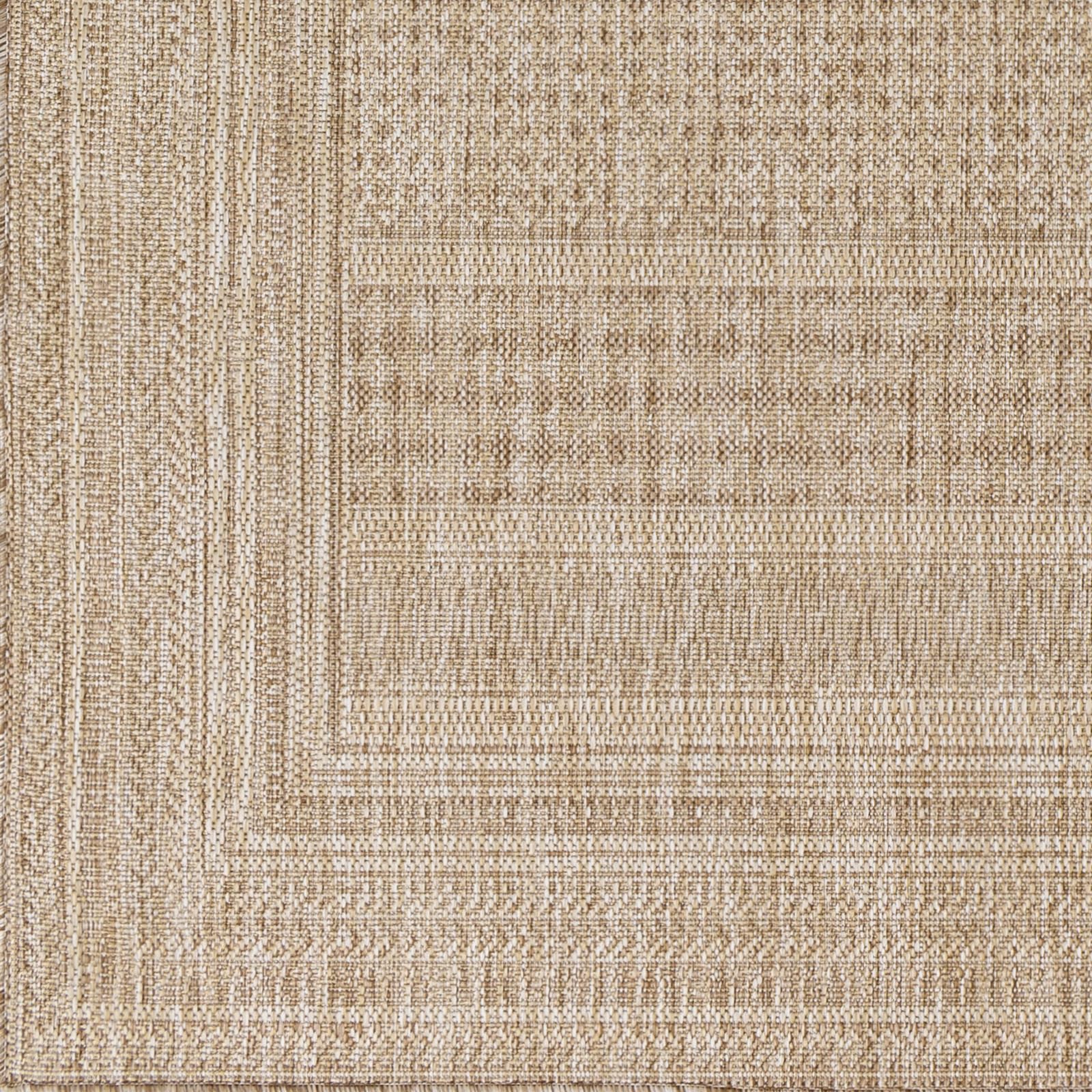 Livabliss Sierra Globale Rectangle Tappeto | Vaniglia, Beige | 160x213cm | Patio e Spazio Esterno | Tessuto a Macchina Polipropilene