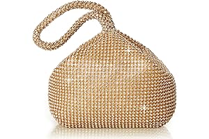 Shimmering Crystal Purse: A Touch Of Glamour For Women
