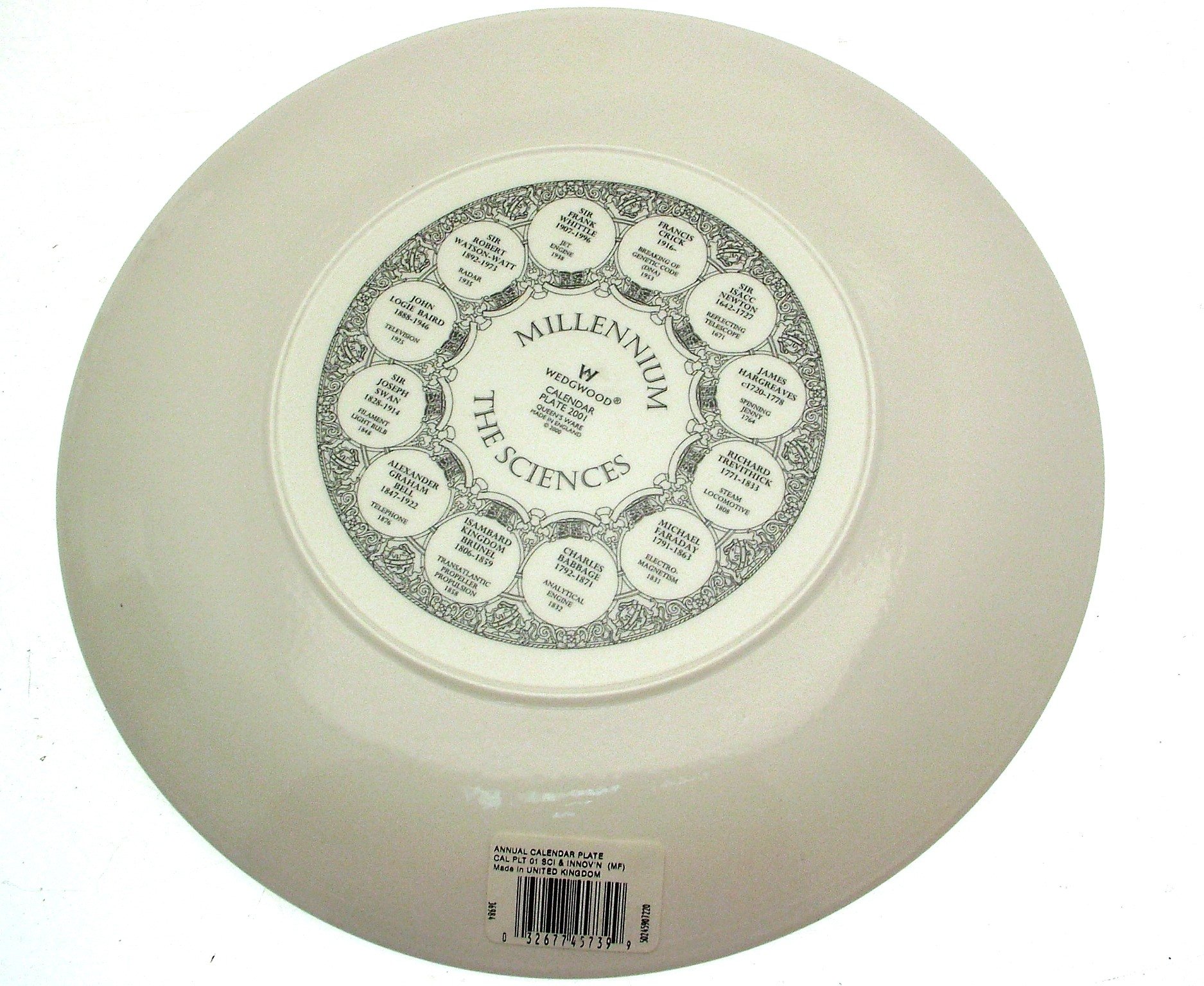 　MILLENNIUM　CALENDAR PLATE 2001 Millennium 2001 Sciences | Science Museum Group Collection