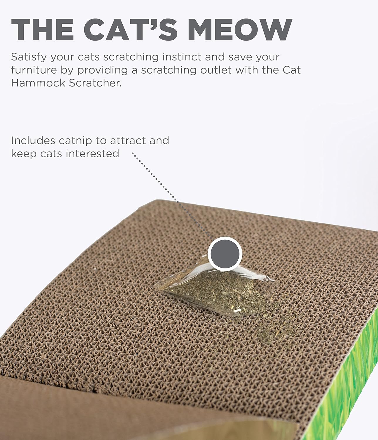 Grass Patch Hunting and Play Box Cat Ball Toy by Petstages : Pet Supplies