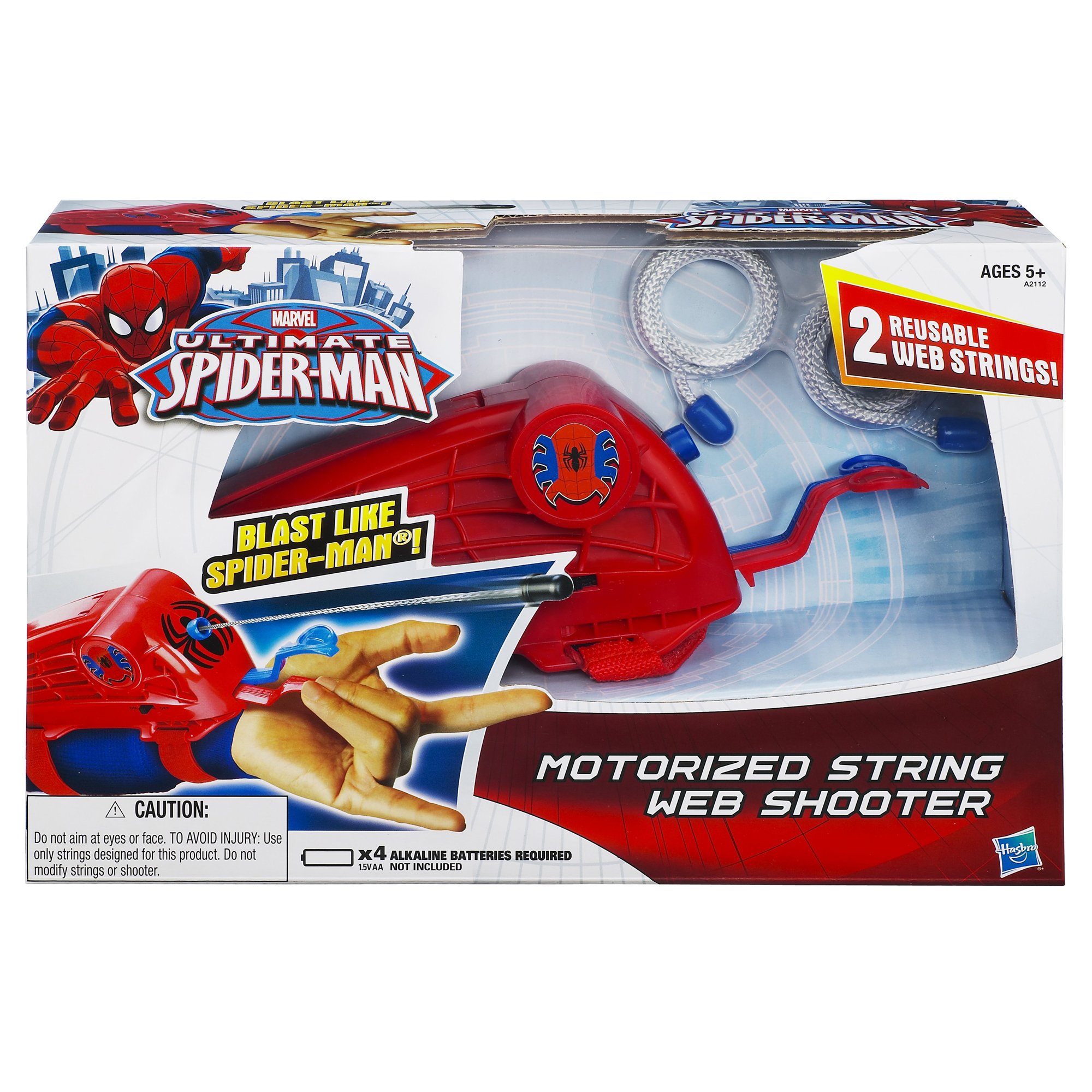 Marvel Ultimate Spider-Man - Motorized String Web Shooter : Amazon