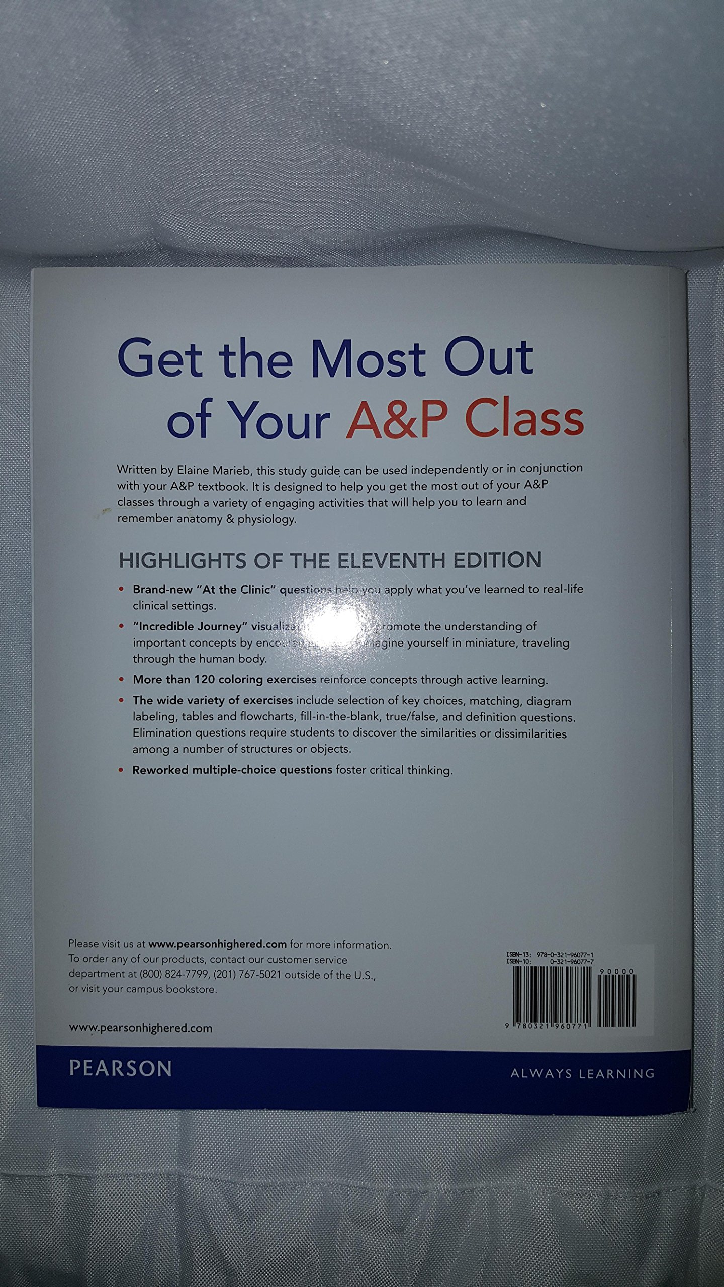 Anatomy & Physiology Coloring Workbook: A Complete Study Guide (11th Edition) - Image 2