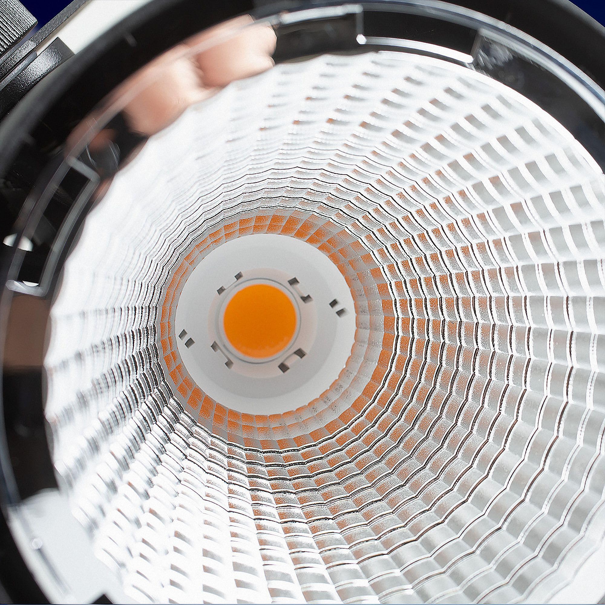 Mextronic 3-Phasen-LED-Strahler 40W F10B-D45 Warmweiss für Schienensystem