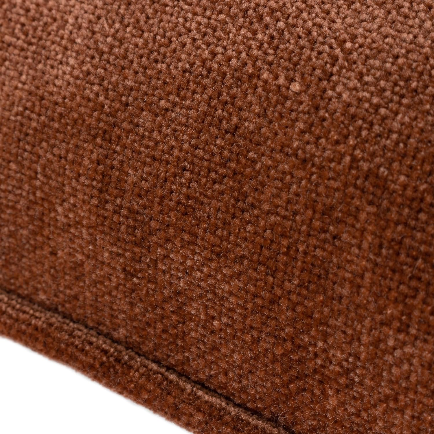 Yard Heavy Chenille Reversible Throw Pillow Cover (50cm x 50cm) (Nutmeg)