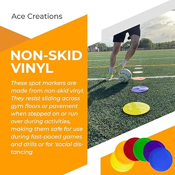 9 Inch Poly Vinyl Spot Markers