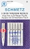 Euro-Notions Quick Self Threading Machine Needles, Size 1280, 5pkg,Silver