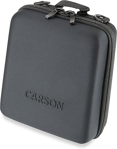 Miniatura 6 de Carson Prismáticos compactos de alta definición impermeables de puente abierto de 0.394 x 1.339in