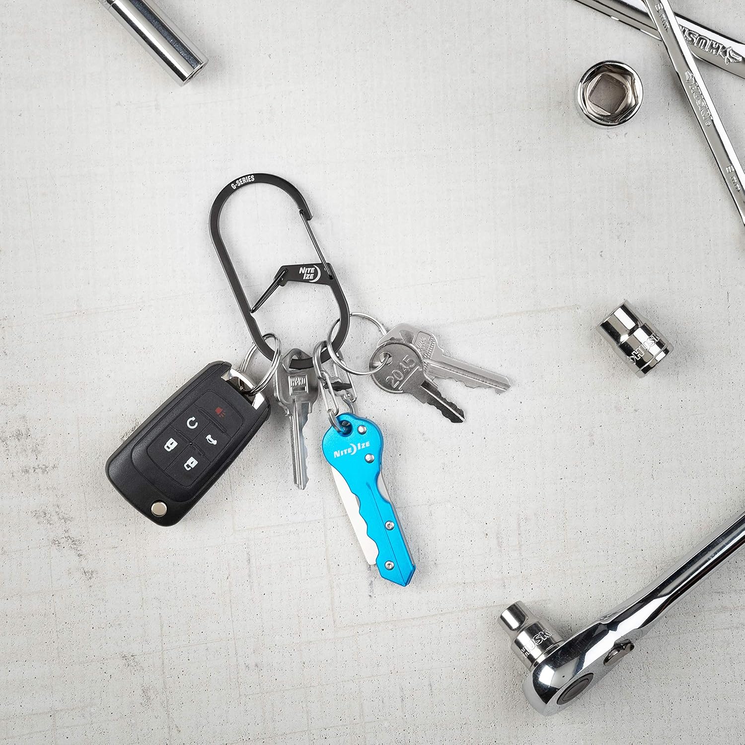 NITEIZE G Carabiner #4 Black Small