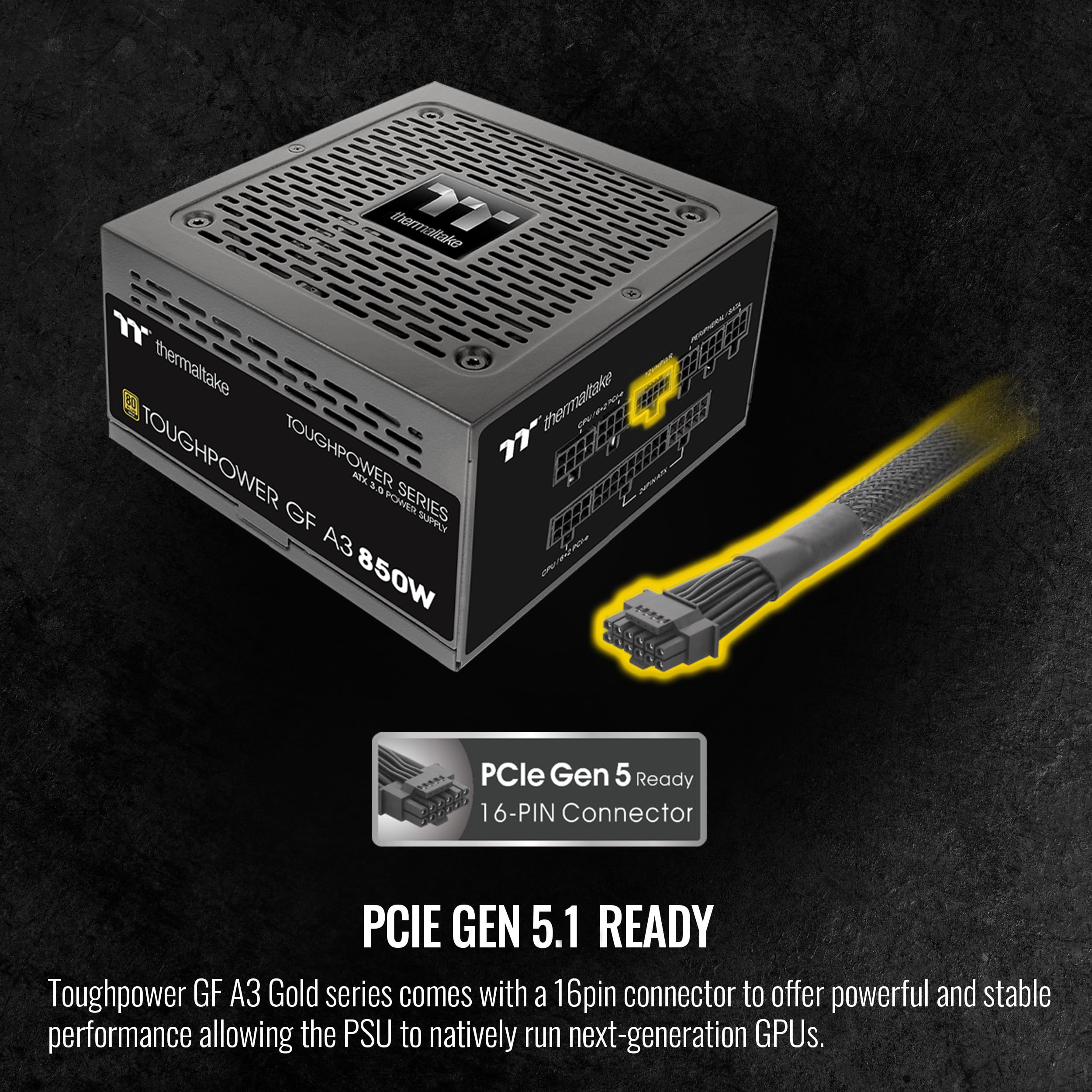 Amazon.com: Thermaltake Toughpower GF A3 850W, True 450W 12V-2x6