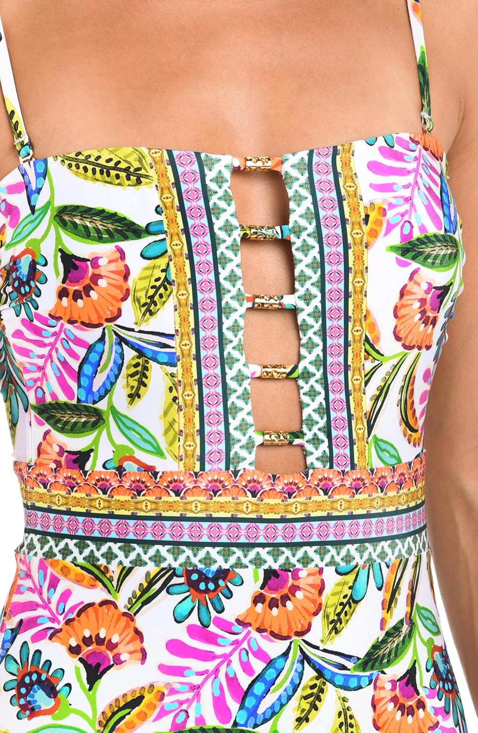 Sunshine 79 Womens Bandeau Mio One Piece Swimsuit - Image 5