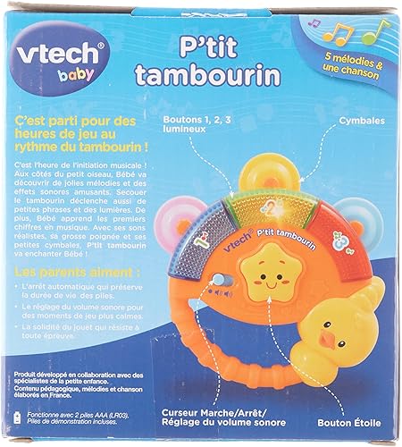 Miniatura 5 de VTech  117605  hochet  P 'tit Tambourin