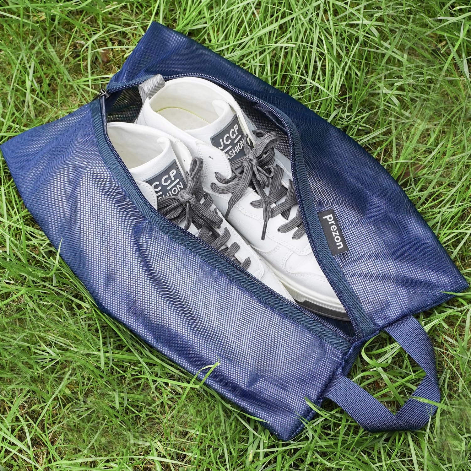 Bolsa para Zapatos de Viaje, Malla de TPU Resistente al Agua, Cremallera YKK Resistente, Bolsa de Zapatos Antimanchas, Organizador de Zapatos con Cremallera para Viajes o Almacenamiento