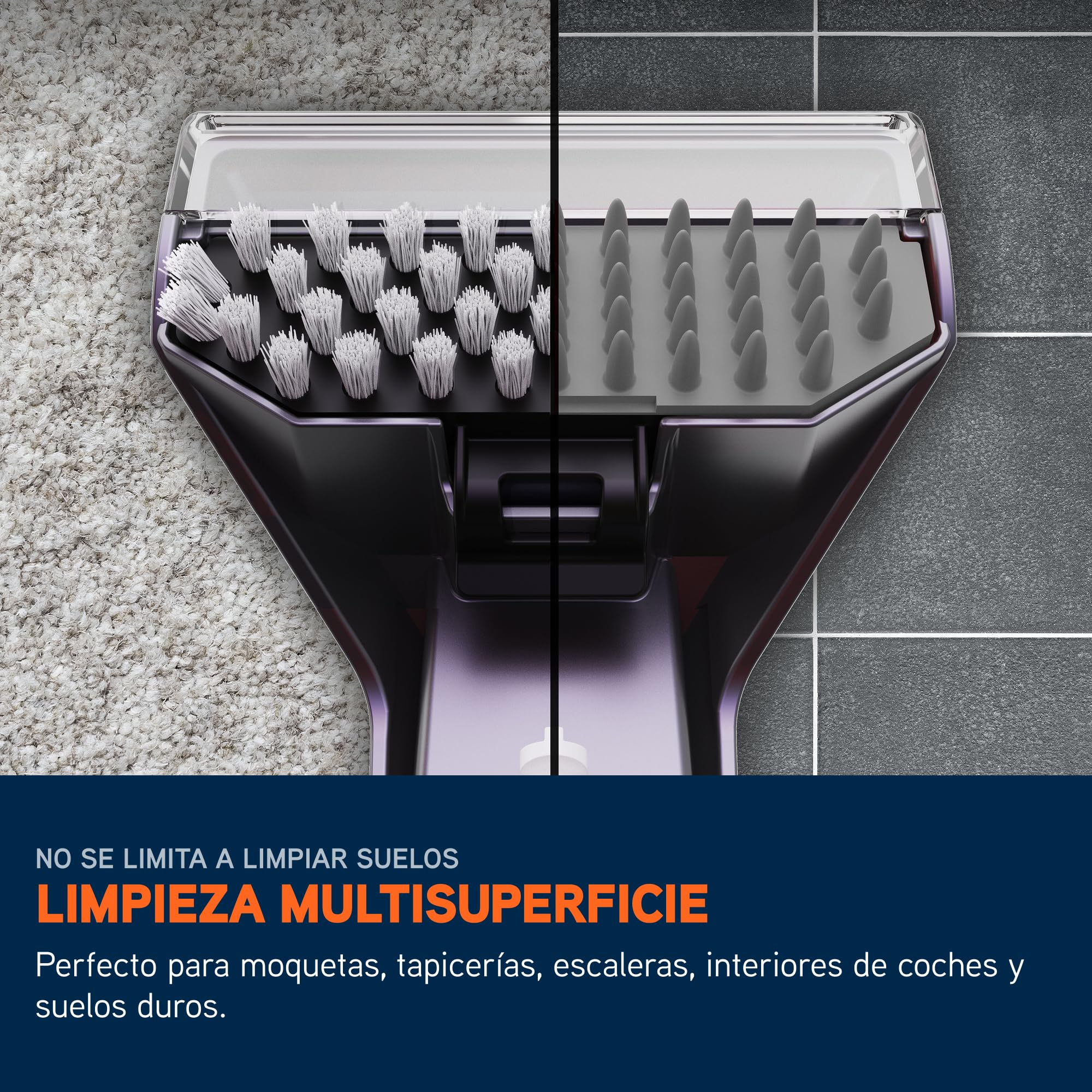 Vax SpotWash Duo Quitamanchas para alfombras y tapicería con herramienta para mascotas, accesorios multi-superficie y solución para limpiar escaleras, sofás, coches y superficies duras