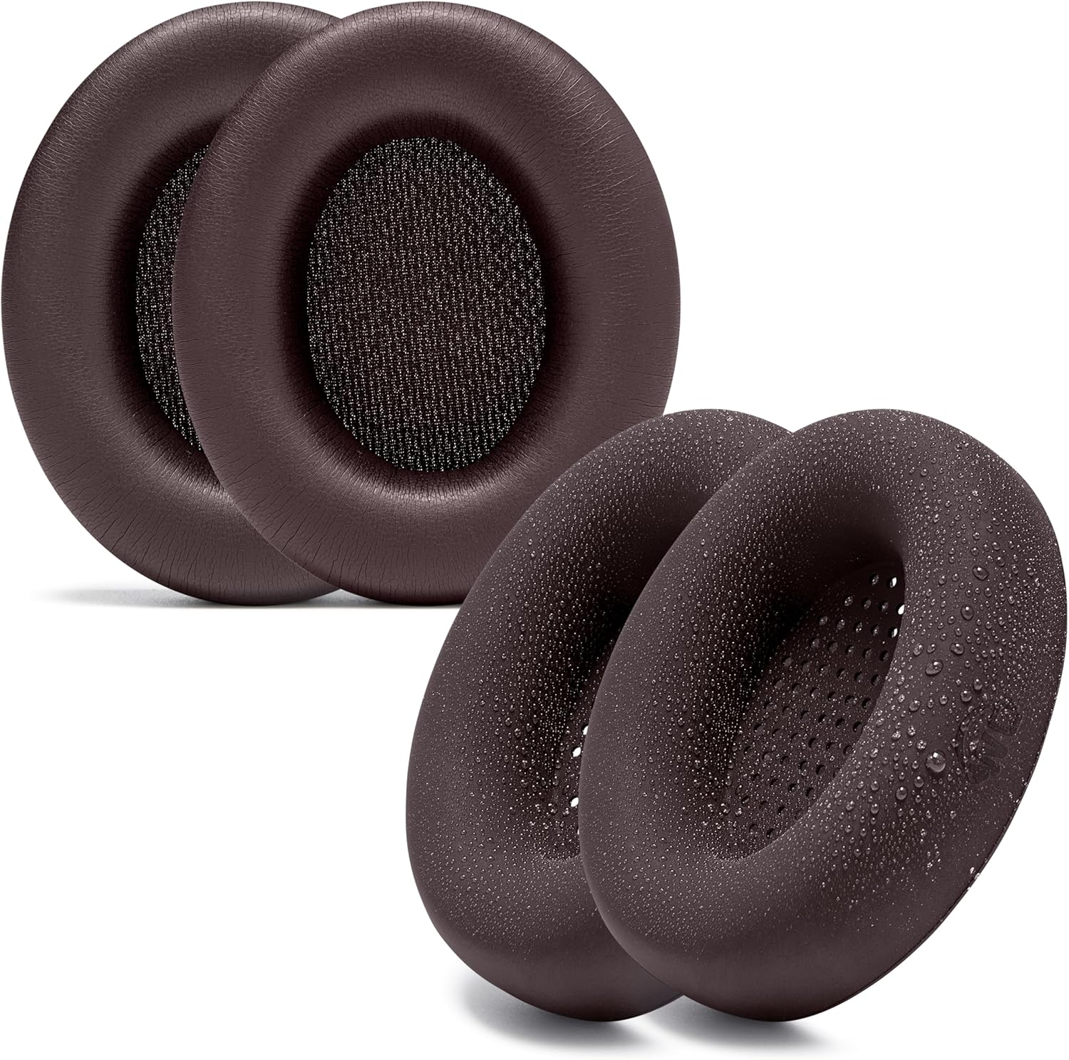 WC Earpads and Protective SweatZ Cover Bundle for Beats Studio Pro Headphones by Wicked Cushions | Brown