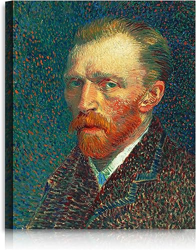 Miniatura 328 de A&T ARTWORK The Starry Night de Vincent Van Gogh. Tamaño del marco: 36 x 30 pulgadas, tamaño de la imagen: 30 x 24 pulgadas, reproducciones clásicas