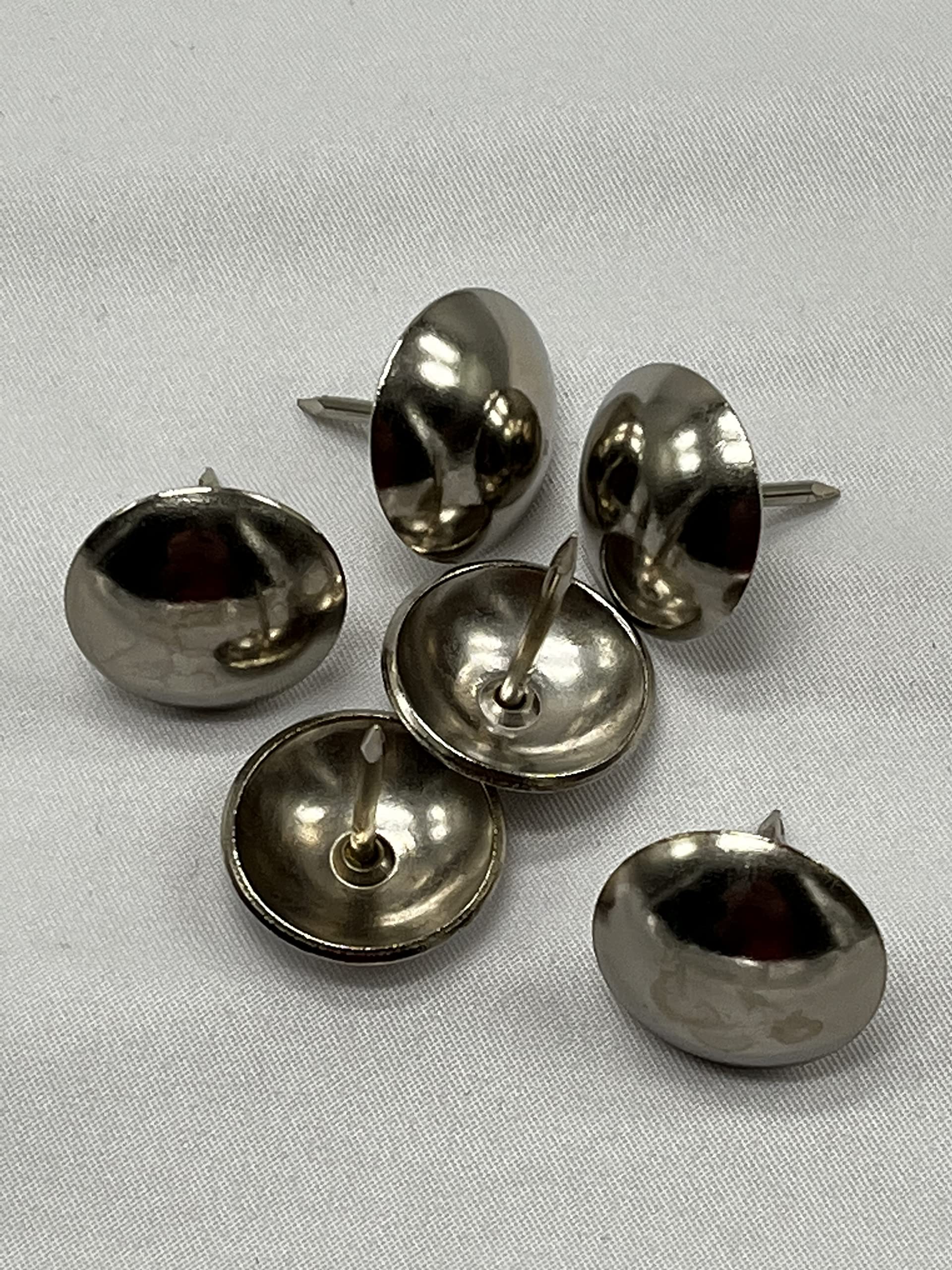 Laneys Supplies Silver Laneys Large Upholstery 50 /Chrome Decorative Furniture Studs 18-20Mm Approx Head