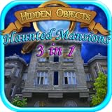 Play 3 Games in 1: Hidden Objects Haunted Mansions, Haunted Secrets, and Halloween Haunts!