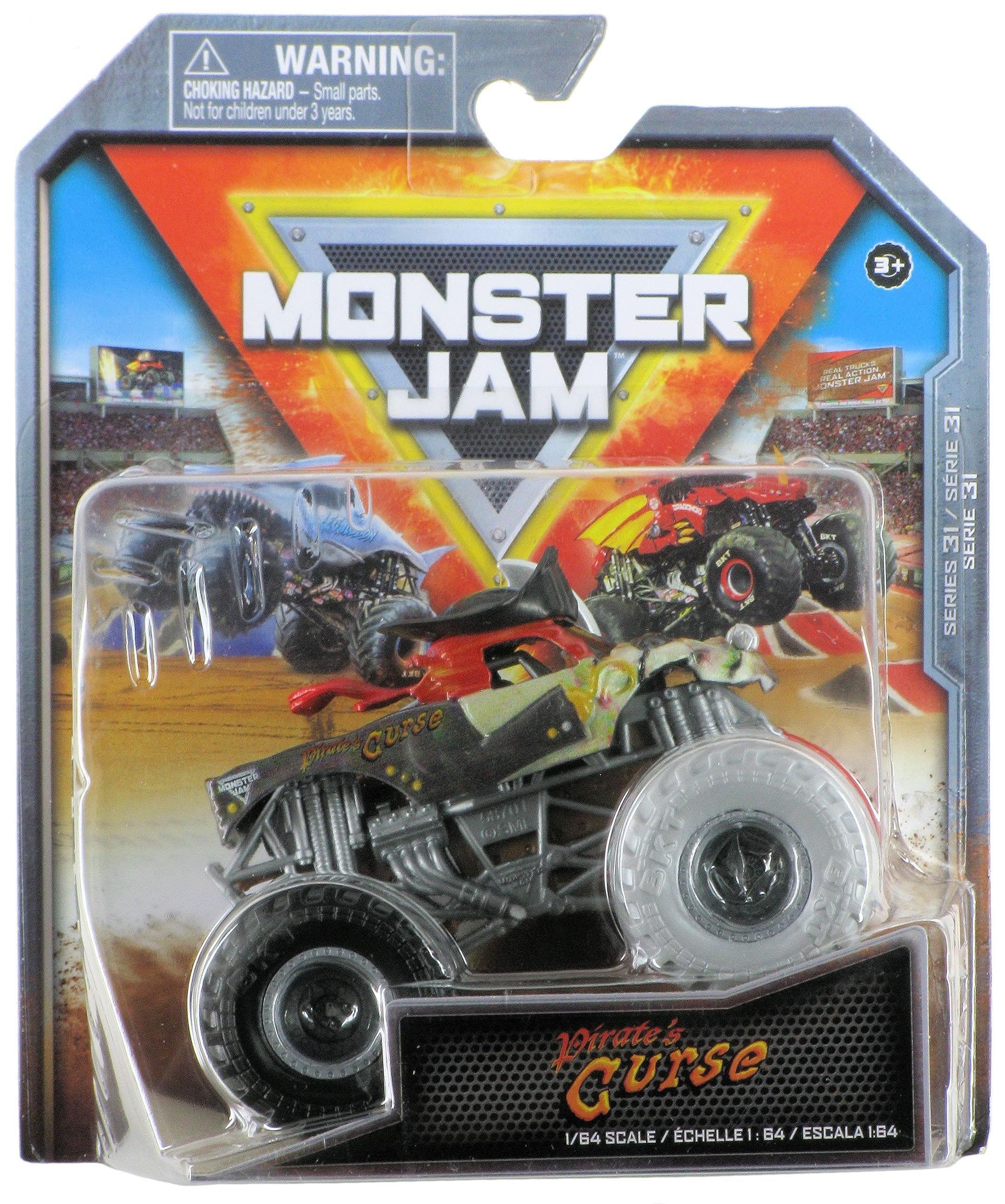 Monster Jam 1:64 Series 31 Pirate's Curse