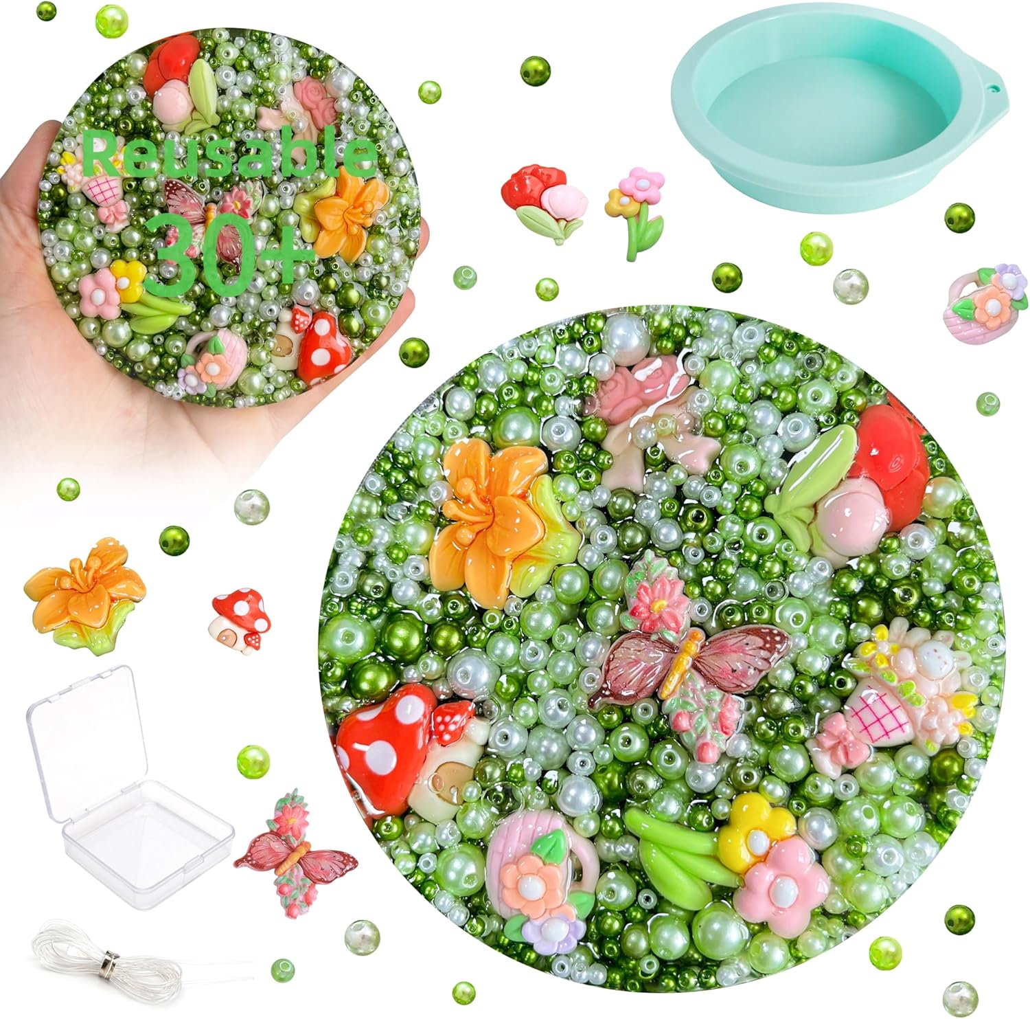 Reusable Picky Fidget Pad Over 30 Times, Skin Picking Fidget Toys, Remeltable Picking Pad, Big Pick Party Toy, Dermatillomania & OCD Toys for Anxiety, Calming Fidget Gifts for Adults