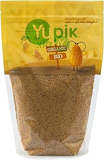 Yupik Organic Golden Flax Seeds, 2.2 lb, Non-GMO, Vegan, Gluten-Free