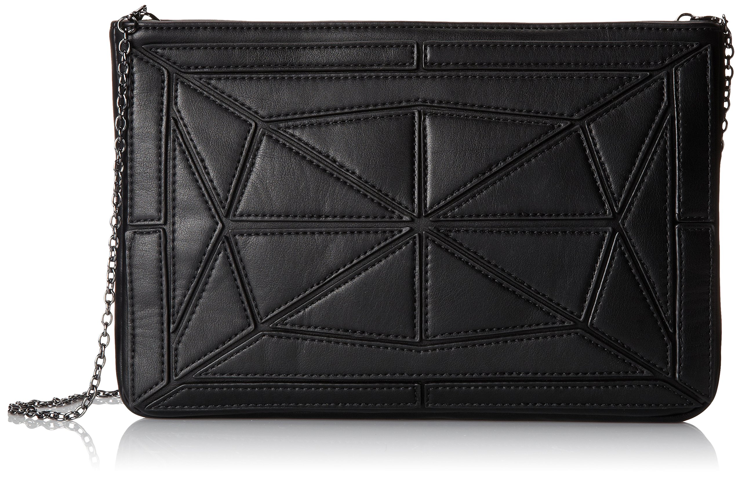 BCBG gillian Faux Leather Patched Crossbody
