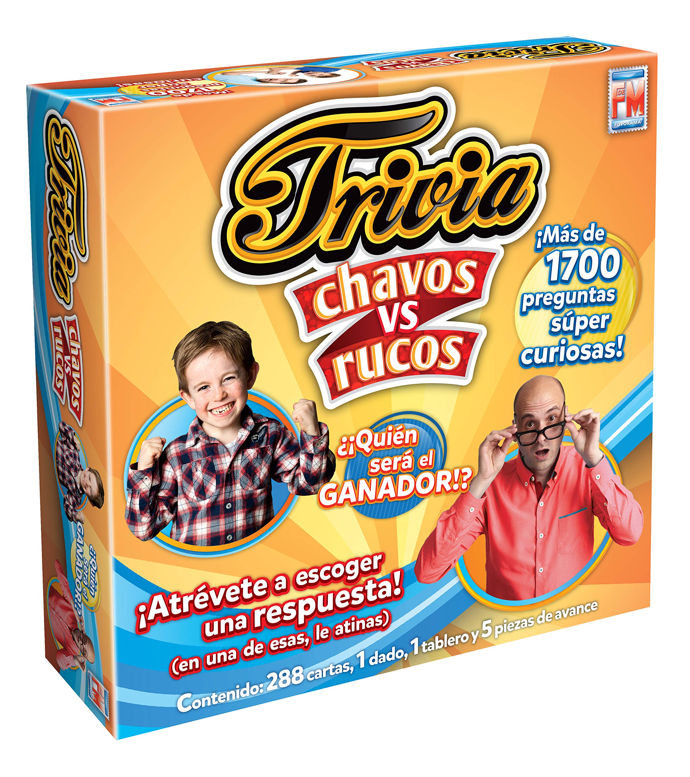 Trivia Chavos vs Rucos| Juego de Mesa Fotorama