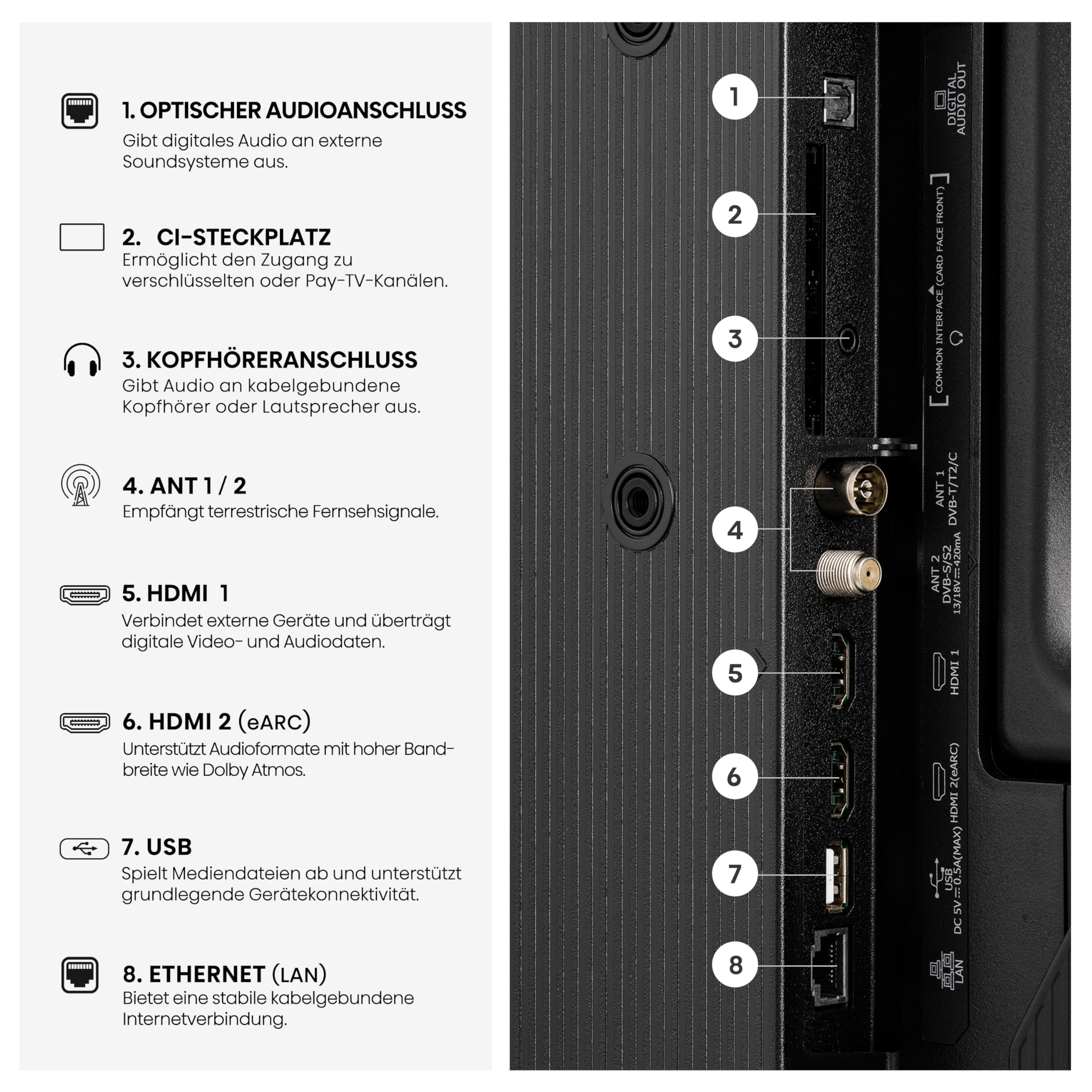 Hisense 40E4DS Fernseher 43 Zoll, 4K FHD Smart TV, Hi-View AI Engine, 60Hz Game Mode, Natural Colour Enhancer, Dolby Audio, DTS Virtual: X, Rauschunterdrückung, Airplay [2026]