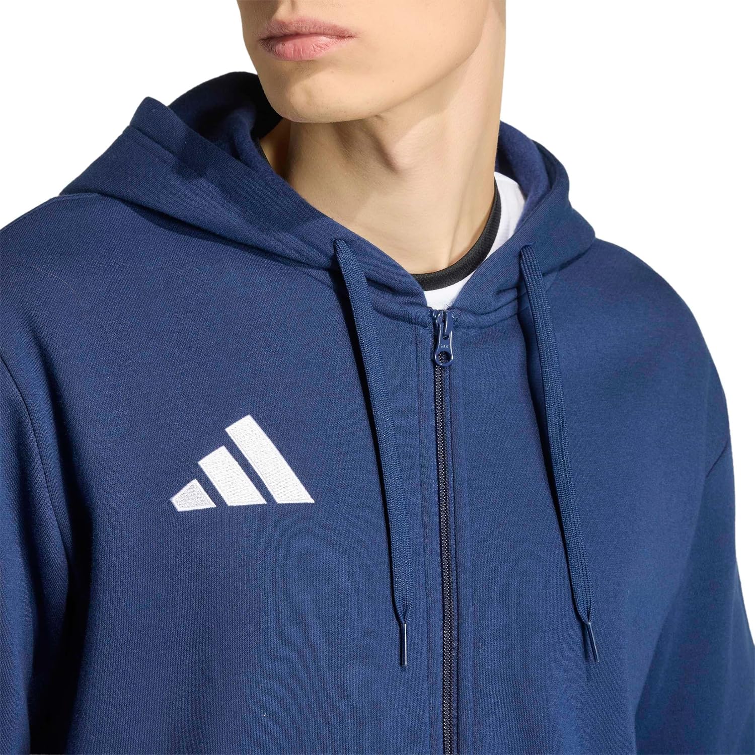 adidas mens Entrada 26 Full-zip Hoodie - Image 6
