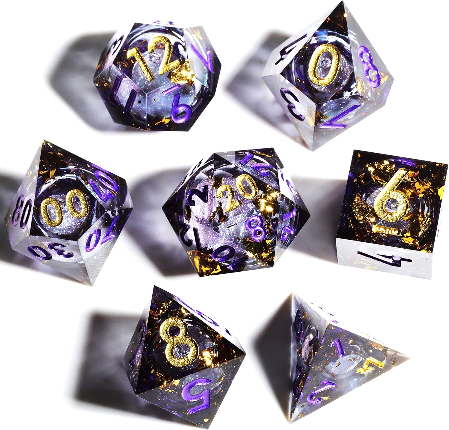 MINI DND Dice Polyhedral Dice Sharp Dice Galaxy Dice