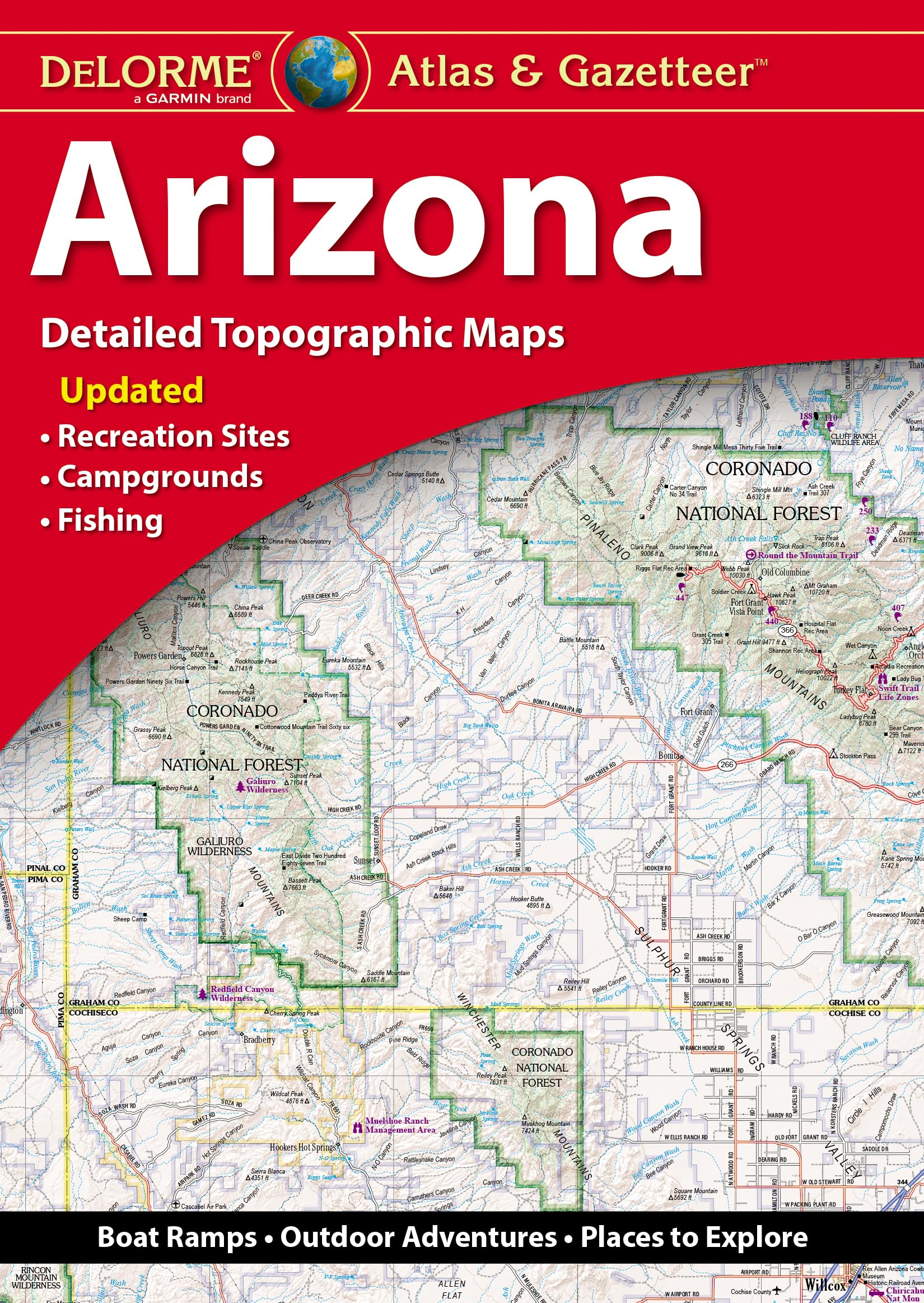 Delorme Atlas & Gazetteer: Arizona