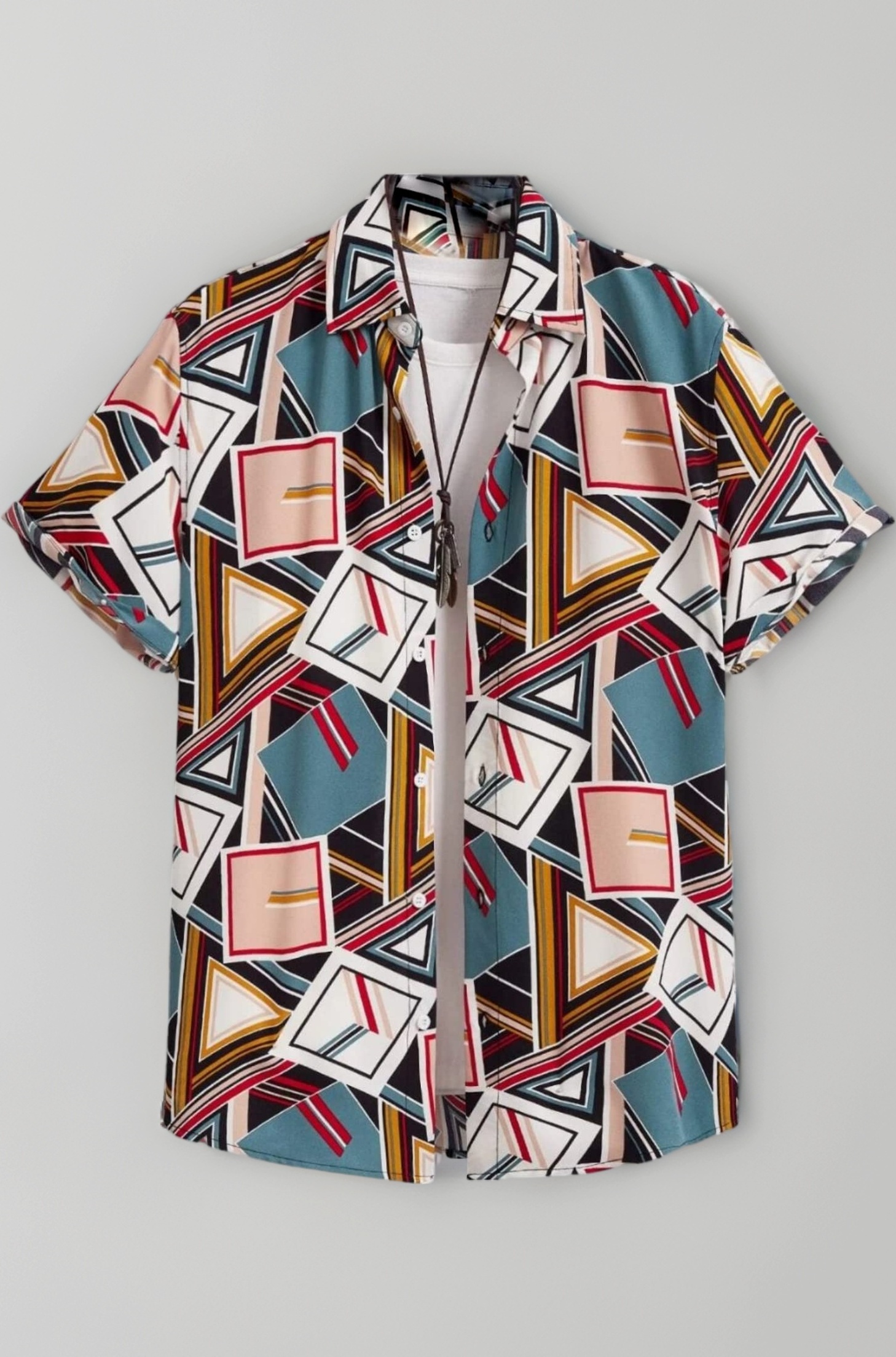 - Men's Rayon Shirt - Summer Button Down Shirts | Half Sleeve Printed |Formal |Casual Stylish (Available in Plus Size and Combo Pack of 2)