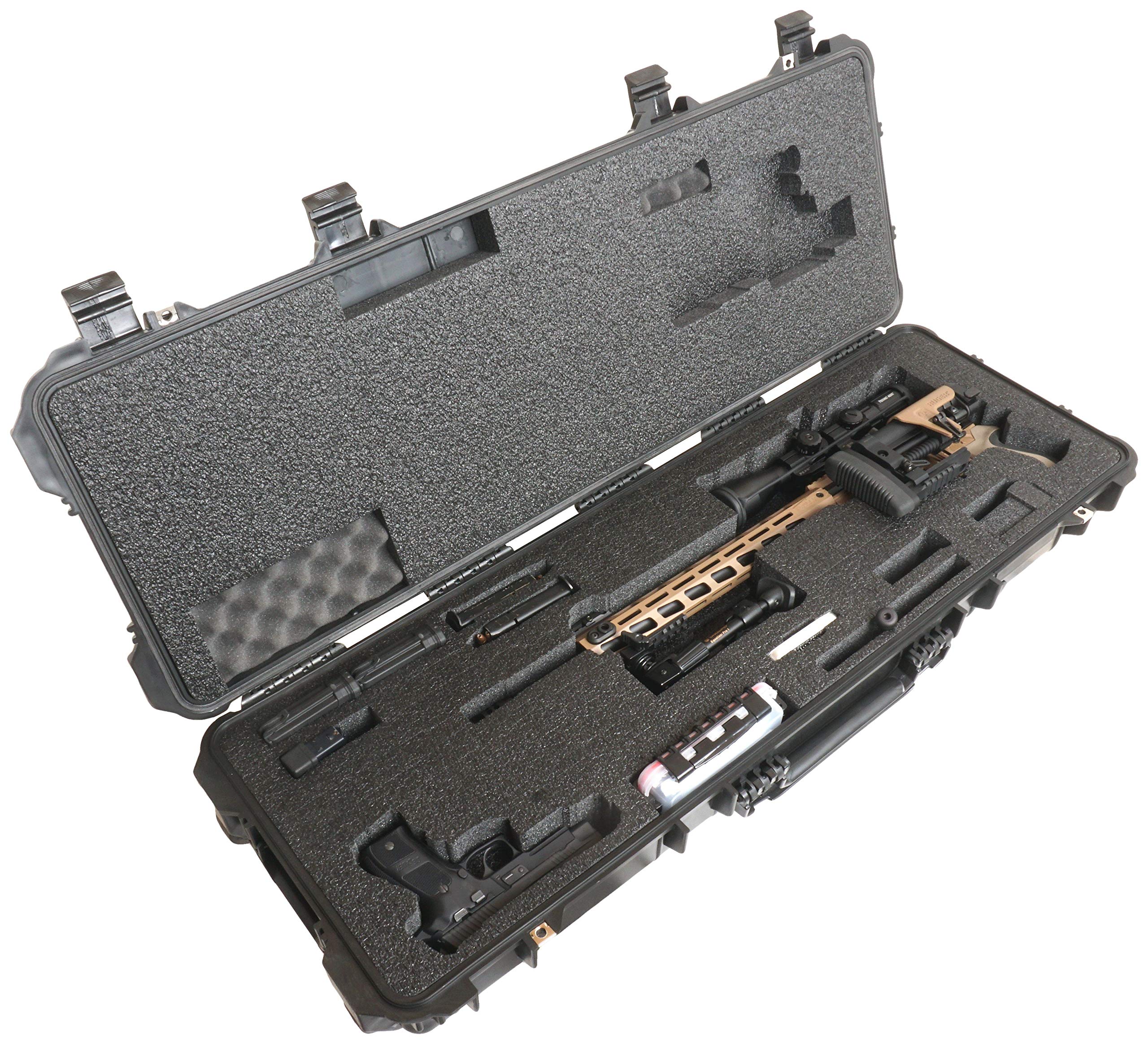 Case ClubCase Fits Ruger Precision Rifle. Pre-Cut, Waterproof, with Accessory Box and Silica Gel to Help Prevent Gun Rust