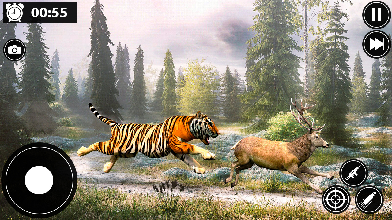 Animal Hunting Jungle FPS Shooting Hunter Games Wild Animals Hunt Simulator 3D Survival