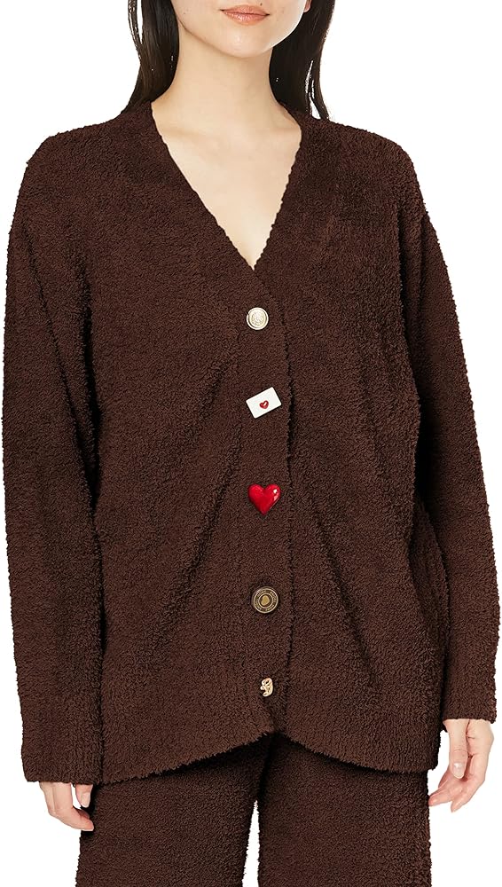 Amazon | 【Melty】チョコボタンニットカーデ | カーディガン・ボレロ 通販