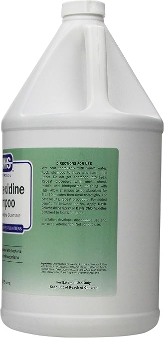 davis chlorhexidine pet shampoo