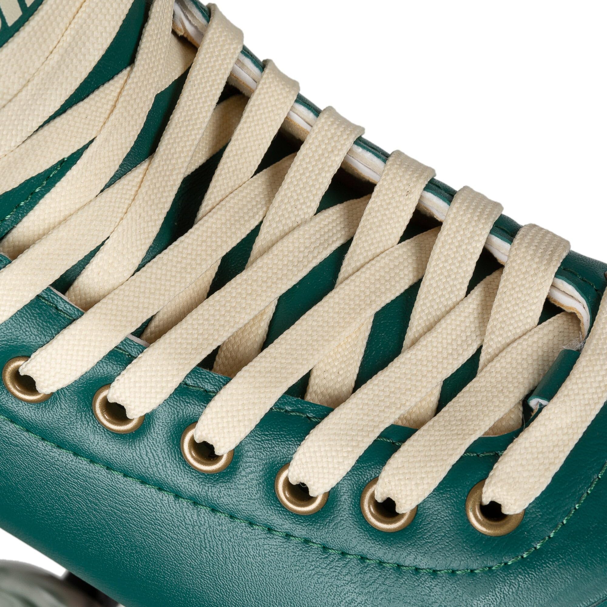 Chaya Rollschuhe Melrose Premium Juniper Green - Roller Skates für Damen und Herren im Retro-Look für Roller-Disco - Roll-Schuhe in Grün
