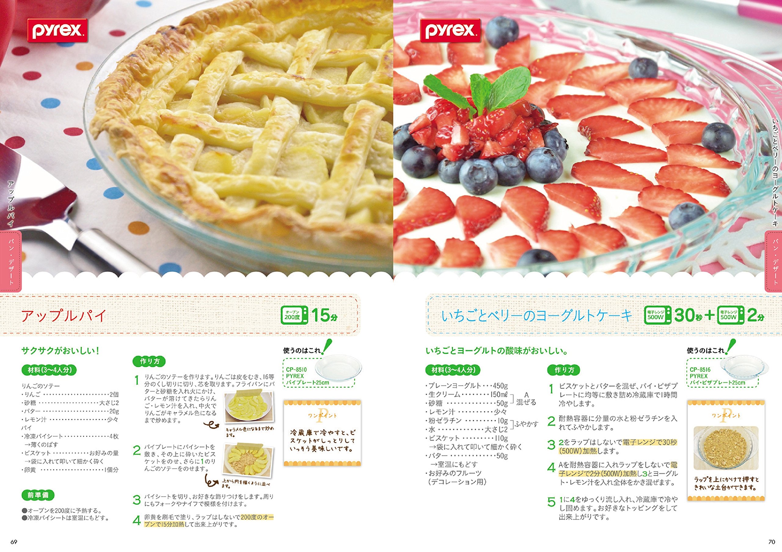 Amazon.co.jp: PYREX レシピブック CP-8800 : 文房具・オフィス用品