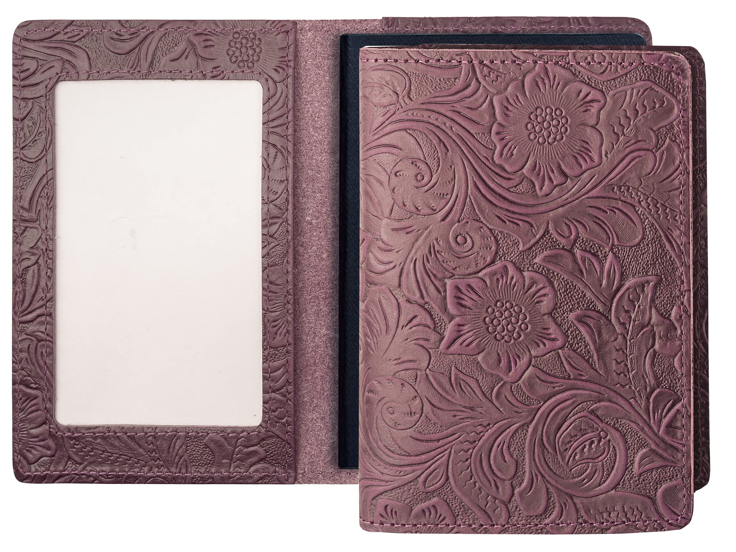 Passport Wallets and Vaccine Card Holder Combo,RFID Blocking Genuine Leather Passport Holder Cover Case with CDC Vaccination Card Slot, Leather Travel Documents Organizer Protector for Women